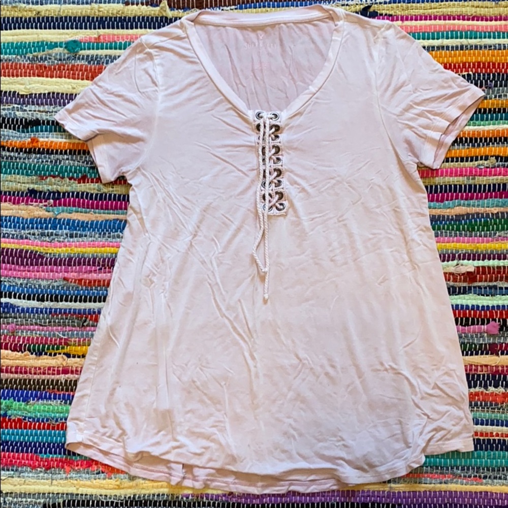 American Eagle Tie Top